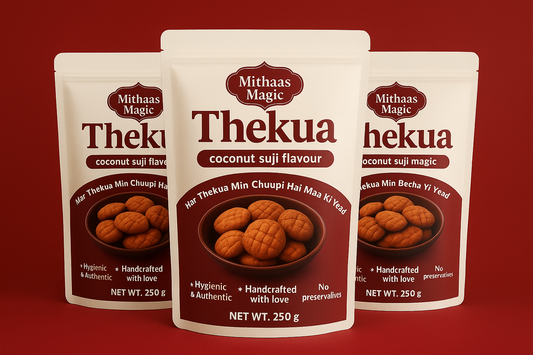 Traditonal thekua pack of 3